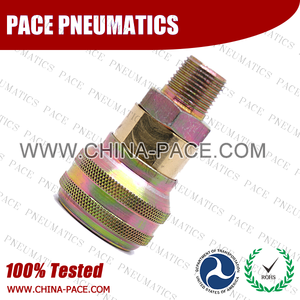 Non sealing male coupling Air Brake Couplings, Air Brake Fittings, Air Line Fittings, Pneumatic Fittings, Air Fittings, DOT Air Brake Fittings